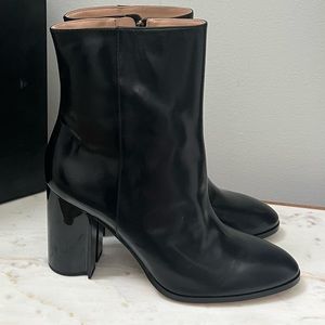 NIB Coach Brielle Leather Boot in Black